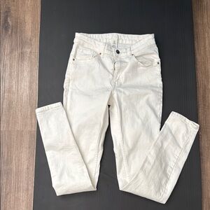 H&M Off-White Denim Jeans